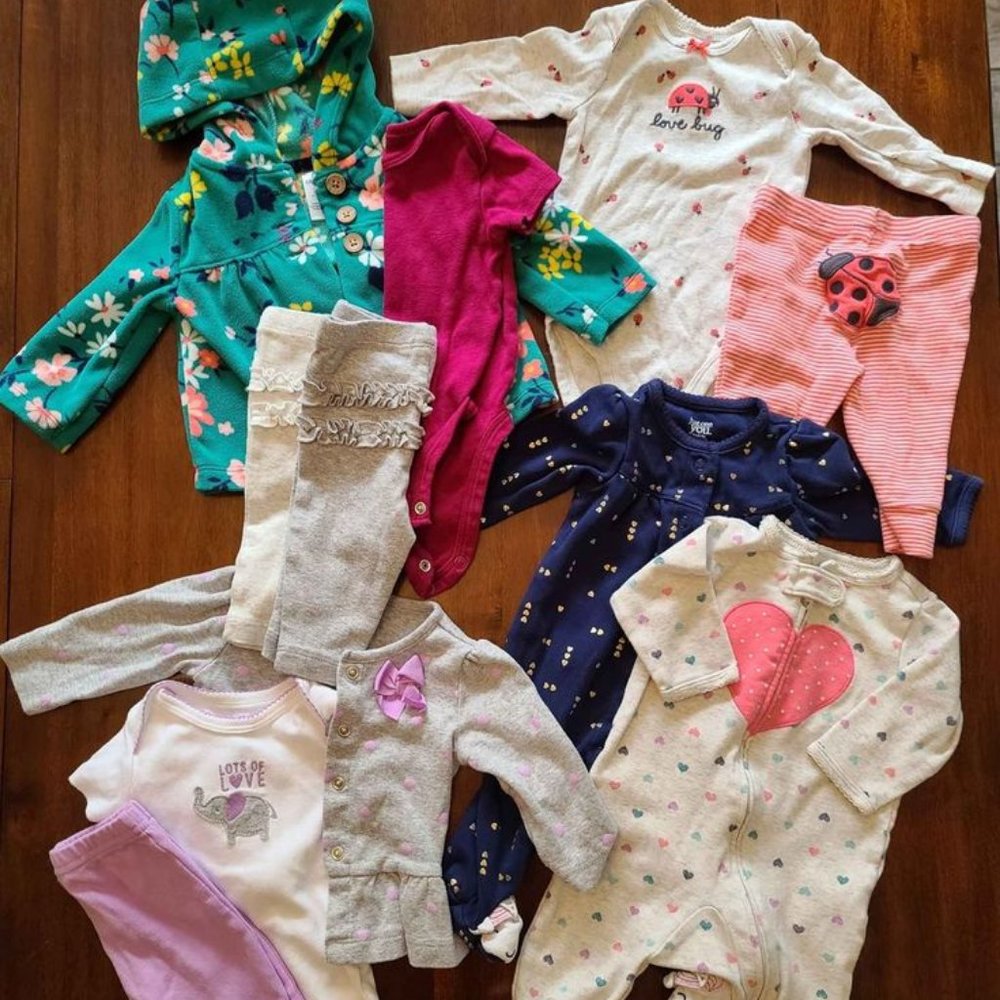 3 Month baby girl Carter's fall winter outfits